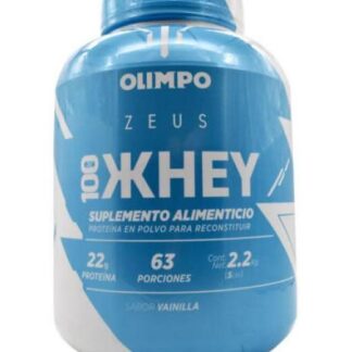 100 WHEY PROTEIN VAINILLA 2.2 KG OLIMPO