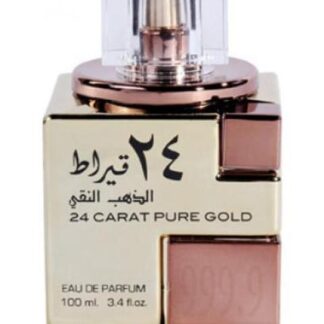 24 CARAT PURE GOLD 999.9 LATTAFA PERFUMES 100ML EDP UNISEX