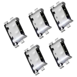 5 PIEZAS PIN DE CARGA COMPATIBLE CON SAMSUNG A70 A705