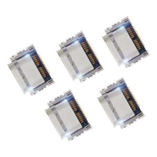 5 PIEZAS PINES DE CARGA  COMPATIBLE CON LG G6 H870 H871 H872.