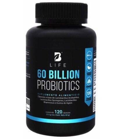 60 BILLONES DE PROBIOTICOS 120 CAP BLIFE