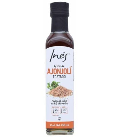 ACEITE DE AJONJOLI TOSTADO 250 ML INES