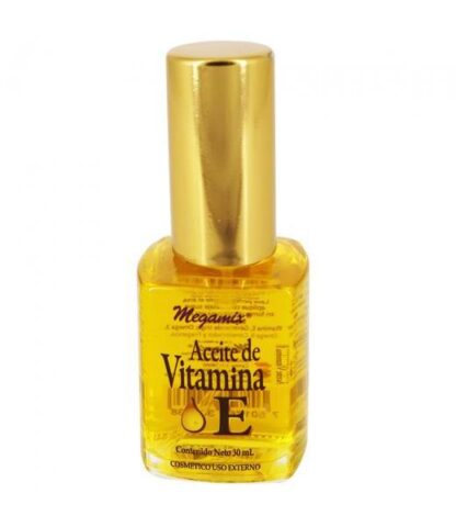 ACEITE DE VITAMINA E 30 ML COSMETICO USO EXTERNO MEGAMIX