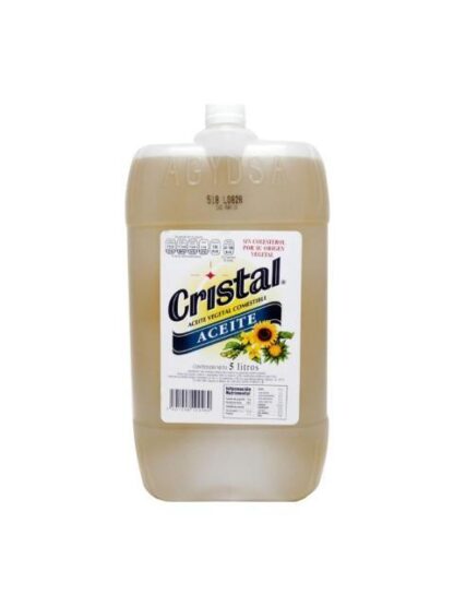 ACEITE VEGETAL CRISTAL 5 LT.