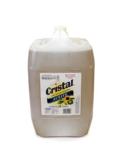 ACEITE VEGETAL CRISTAL BIDON 20 LT.