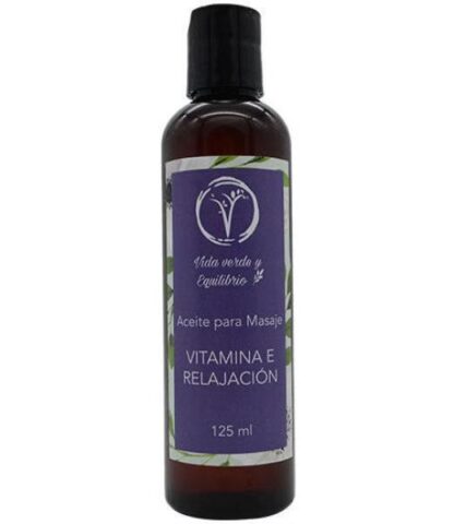 ACEITE VITAMINA E RELAJACION 125 ML VIDA VERDE Y E.