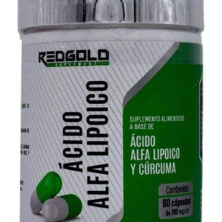 ACIDO ALFA LIPOICO 60 CAP REDGOLD