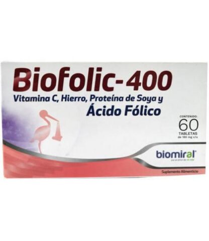 ACIDO FOLICO 60 TAB BIOMIRAL