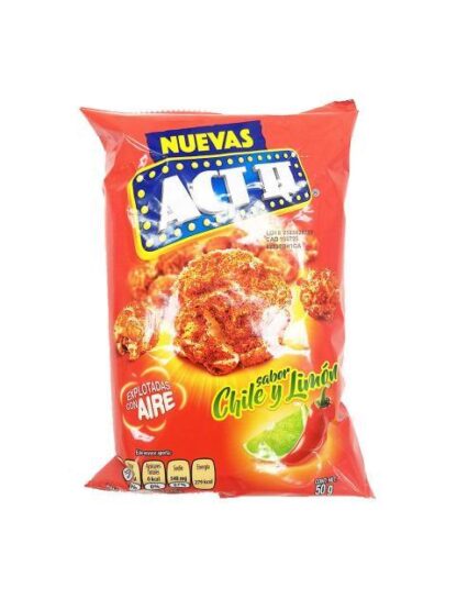 ACT II PALOMITAS RTE CHILE LIMON 50 GR