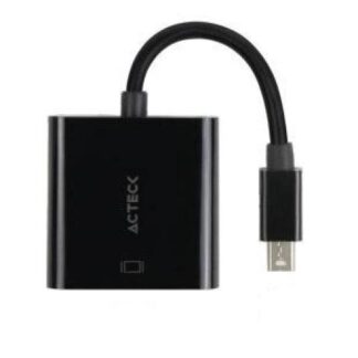 ACTECK ADAPTADOR MINI DISPLAYPORT MACHO - HDMI HEMBRA NEGRO