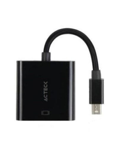ACTECK ADAPTADOR MINI DISPLAYPORT MACHO - HDMI HEMBRA NEGRO