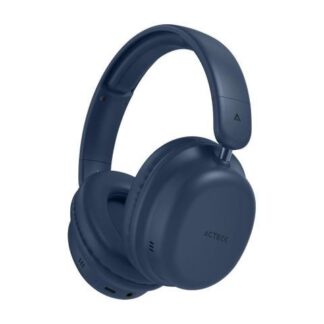 ACTECK AUDIFONOS CON MICROFONO HONOUR 2 PLUS HP626 BLUETOOTH ALAMBRICO-INALAMBRICO USB-C AZUL