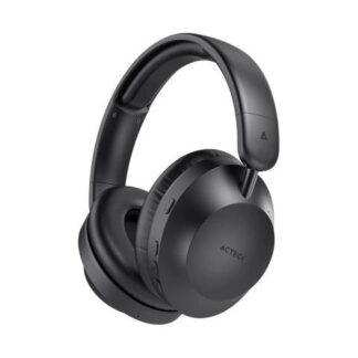 ACTECK AUDIFONOS CON MICROFONO TRITON PRO HP636 BLUETOOTH ALAMBRICO-INALAMBRICO USB-C NEGRO