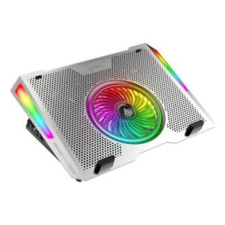 ACTECK BASE ENFRIADORA FROOST EPIC BE670 PARA LAPTOP 15.6 CON 1 VENTILADOR PLATA
