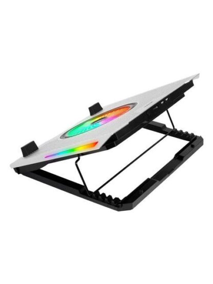 ACTECK BASE ENFRIADORA FROOST EPIC BE670 PARA LAPTOP 15.6 CON 1 VENTILADOR PLATA - Image 2