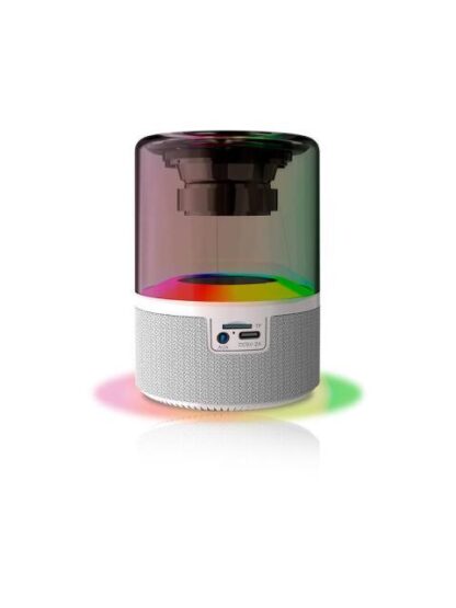 ACTECK BOCINA PORTATIL GLEE PURE AP30 BLUETOOTH INALAMBRICO 5W RMS USB-C BLANCO - Image 4