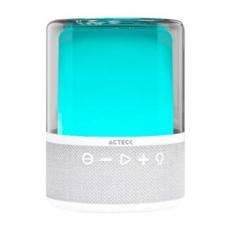 ACTECK BOCINA PORTATIL GLEE PURE AP50 BLUETOOTH INALAMBRICO 40W RMS USB-C BLANCO