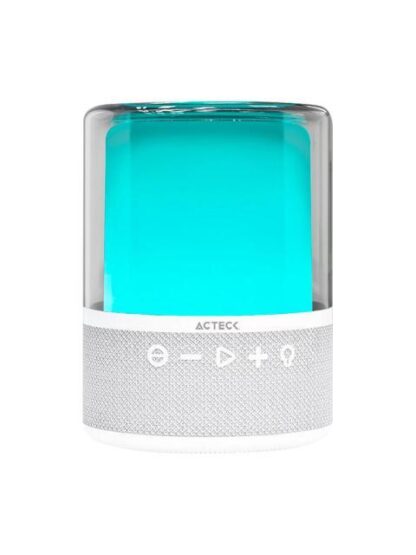 ACTECK BOCINA PORTATIL GLEE PURE AP50 BLUETOOTH INALAMBRICO 40W RMS USB-C BLANCO