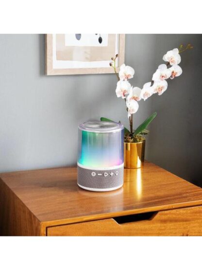 ACTECK BOCINA PORTATIL GLEE PURE AP50 BLUETOOTH INALAMBRICO 40W RMS USB-C BLANCO - Image 2