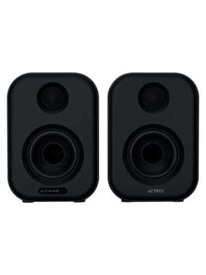 ACTECK BOCINAS DYNAMIC EXACT BS650 ALAMBRICO-INALAMBRICO BLUETOOTH 2.0 CANALES 50W RMS USB NEGRO