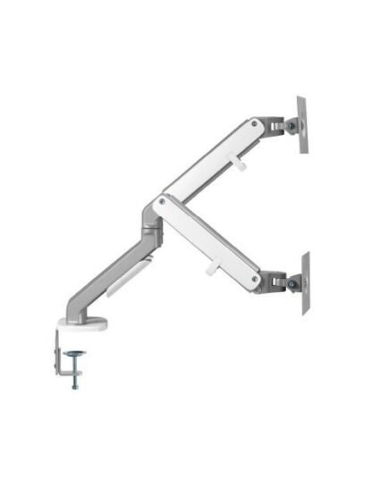 ACTECK BRAZO ARTICULADO DE ESCRITORIO PARA 2 MONITORES 17 - 32 HASTA 9KG GRIS-BLANCO - Image 6