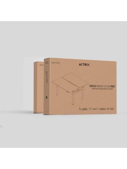 ACTECK ESCRITORIO ELECTRICO DOBLE AJUSTABLE ERGO DESK V2 ED727 BLANCO - Image 5