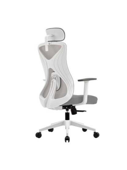 ACTECK SILLA EJECUTIVA FLOE PRO EC737 RESPALDO DE MALLA REPOSABRAZOS BLANCO - Image 2