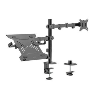 ACTECK SOPORTE DE ESCRITORIO PARA 1 MONITOR 10 - 32 HASTA 9 KG NEGRO