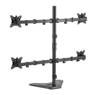 ACTECK SOPORTE DE ESCRITORIO PARA 4 MONITORES 17 - 32 HASTA 36.3KG