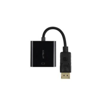 ACTECK ADAPTADOR DISPLAYPORT MACHO - HDMI HEMBRA NEGRO