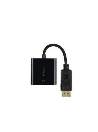 ACTECK ADAPTADOR DISPLAYPORT MACHO - HDMI HEMBRA NEGRO