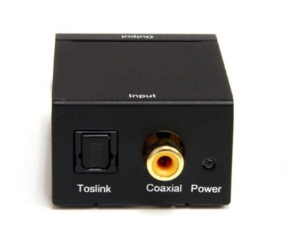STARTECH  ADAPTADOR CONVERTIDOR DE AUDIO DIGITAL COAXIAL SPDIF O TOSLINK OPTICO A RCA ESTEREO ANALOGICO - Image 2