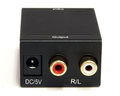 STARTECH  ADAPTADOR CONVERTIDOR DE AUDIO DIGITAL COAXIAL SPDIF O TOSLINK OPTICO A RCA ESTEREO ANALOGICO - Image 3