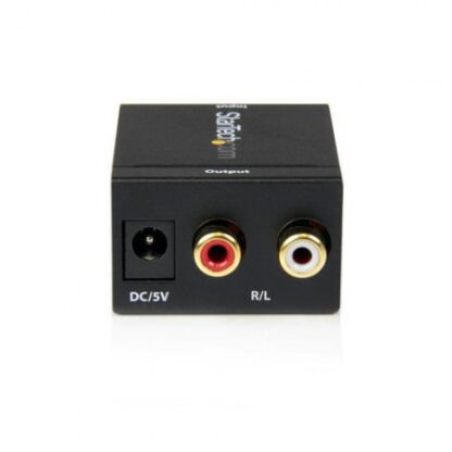 STARTECH  ADAPTADOR CONVERTIDOR DE AUDIO DIGITAL COAXIAL SPDIF O TOSLINK OPTICO A RCA ESTEREO ANALOGICO - Image 5