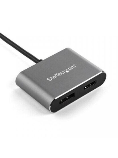 STARTECH  USB C MACHO - HDMI-DISPLAYPORT HEMBRA NEGRO-GRIS - Image 3