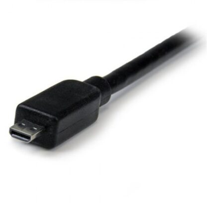 STARTECH  ADAPTADOR DE VIDEO Y AUDIO MICRO HDMI 19-P MACHO - VGA 15-P HEMBRA NEGRO - Image 2