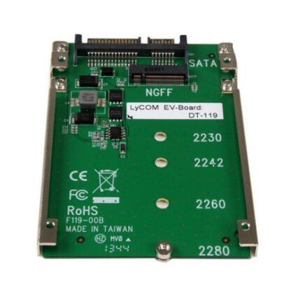 STARTECH  ADAPTADOR CONVERTIDOR SSD M.2 NGFF A SATA DE 2.5 6 GBIT-S PARA DISCO DURO - Image 2