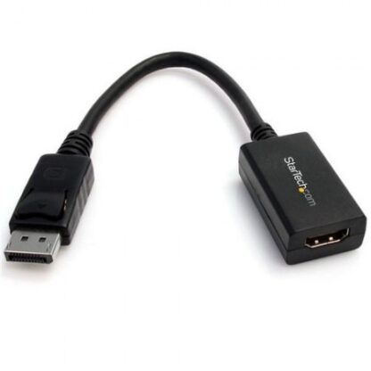 STARTECH  ADAPTADOR DISPLAYPORT 1.2 MACHO - HDMI HEMBRA 1080P NEGRO - Image 4