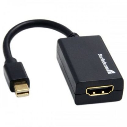 STARTECH  ADAPTADOR MINI DISPLAYPORT 1.2 MACHO - HDMI HEMBRA 1080P NEGRO - Image 2