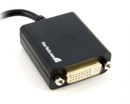 STARTECH  ADAPTADOR MINI DISPLAYPORT MACHO - DVI-D HEMBRA 1080P NEGRO - Image 2