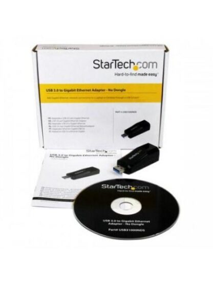 STARTECH  ADAPTADOR TARJETA DE RED EXTERNA NIC USB 3.0 - GIGABIT ETHERNET 1GBPS RJ-45 - Image 2