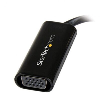 STARTECH  ADAPTADOR DE VIDEO CONVERTIDOR USB 3.0 MACHO - VGA HEMBRA 6CM NEGRO - Image 2