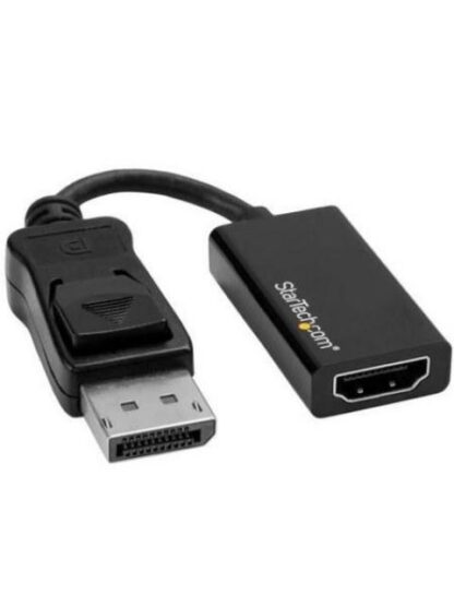 STARTECH  ADAPTADOR DISPLAYPORT 1.4 MACHO - HDMI HEMBRA 4K 60HZ 21CM NEGRO - Image 2