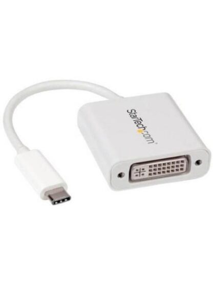 STARTECH  ADAPTADOR USB-C MACHO - DVI HEMBRA BLANCO - Image 2