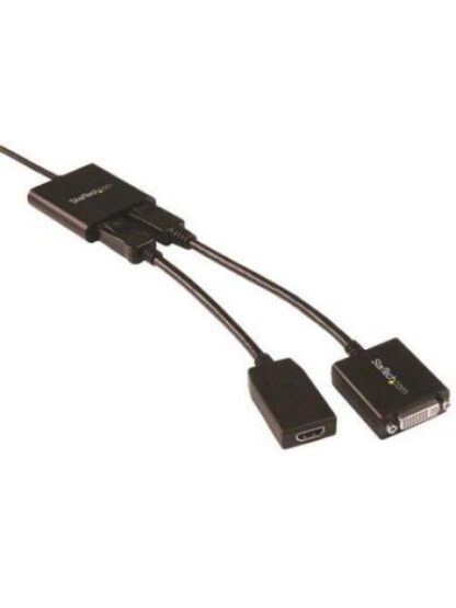 STARTECH  DIVISOR MULTIPLICADOR USB C - DISPLAYPORT 2 PUERTOS NEGRO - Image 5