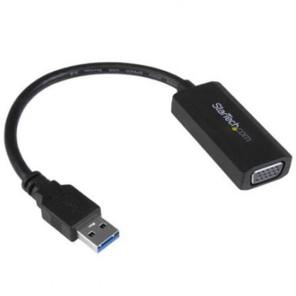 STARTECH  ADAPTADOR DE VIDEO USB 3.0 MACHO - VGA HEMBRA CON CONTROLADORES INCORPORADOS NEGRO - Image 2