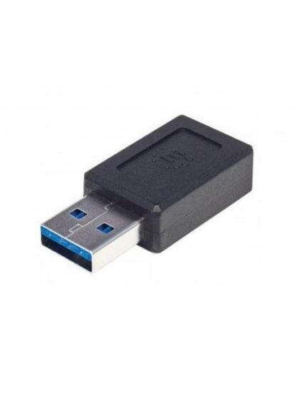 MANHATTAN ADAPTADOR USB C 3.1 HEMBRA - USB A MACHO NEGRO - Image 2