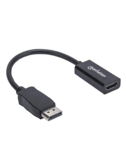 ADAPTADOR MANHATTAN DISPLAYPORT MACHO - HDMI HEMBRA 15CM 151634 - Image 2