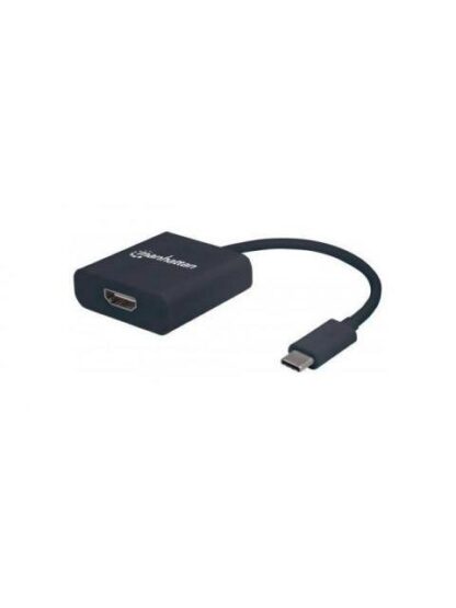 MANHATTAN ADAPTADOR USB-C 3.1 MACHO - HDMI HEMBRA NEGRO - Image 2