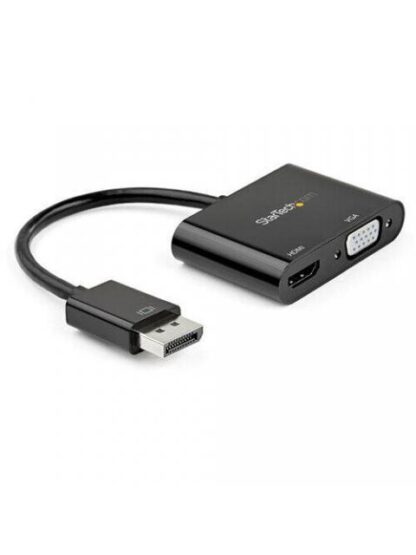 STARTECH  ADAPTADOR DISPLAYPORT 1.2 MACHO - HDMI-VGA HEMBRA 4K 60HZ NEGRO - Image 2